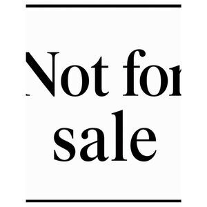 Not for sale